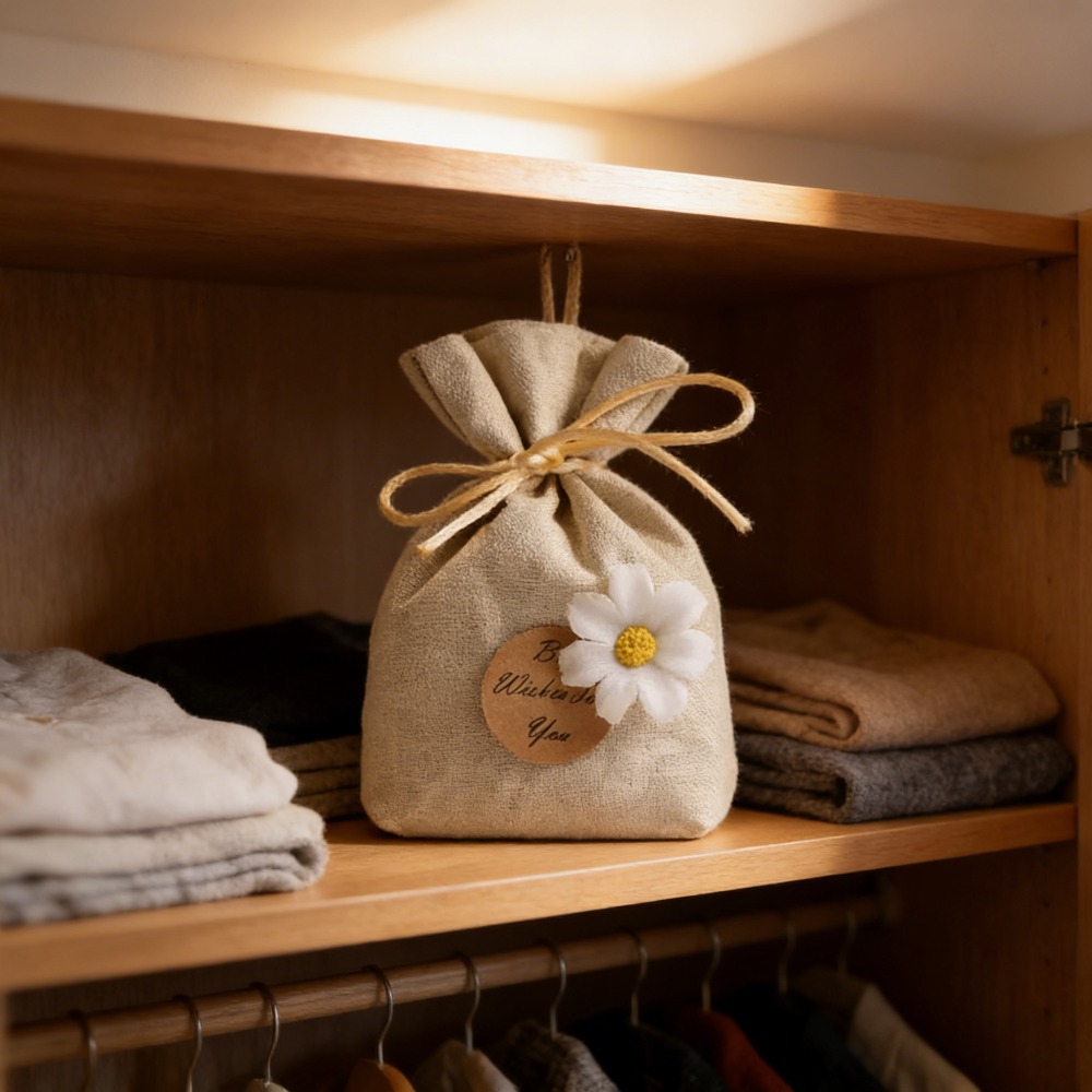 Home Fragrance Linen - 사계절 린넨 파우치 향낭 클래식 향기로