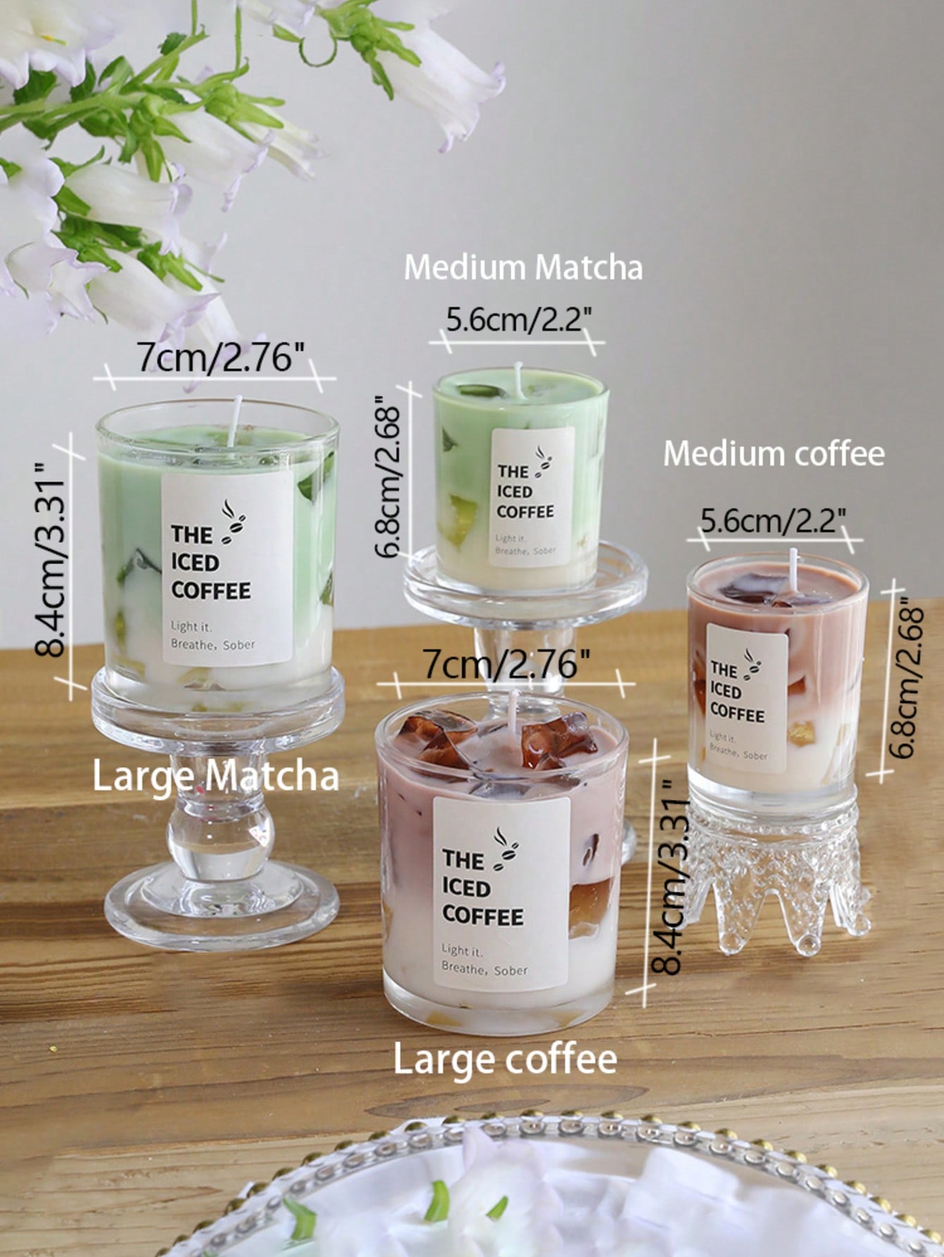 1/2개입 신제품 젤리 향초 (말차/아이스 커피, 은은 - Home Fragrance Fillers 리뷰 및 가격