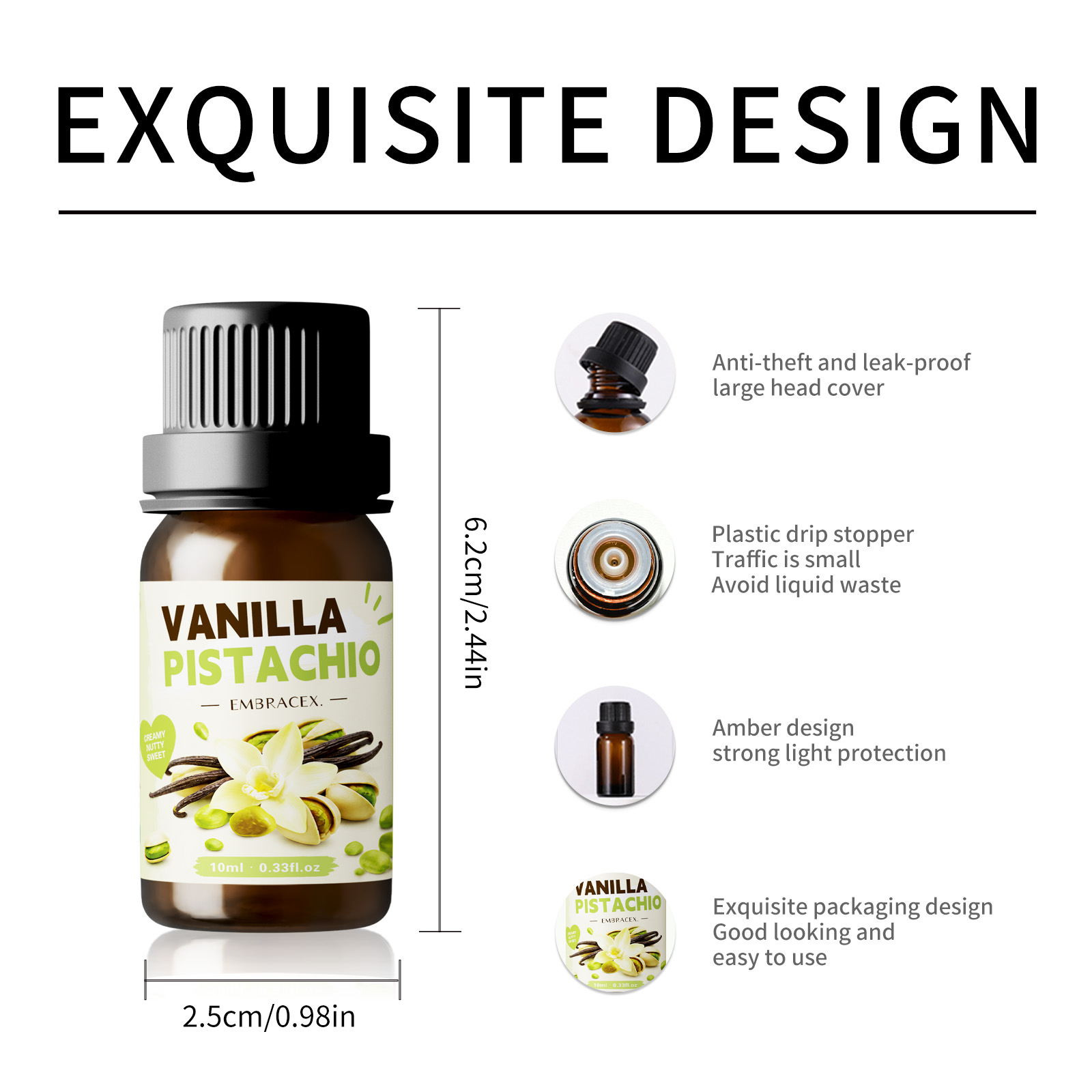 10ml 바닐라 피스타치오 향 오일 가습기 디퓨저용 향 - Home Fragrance Vanilla 리뷰 및 가격