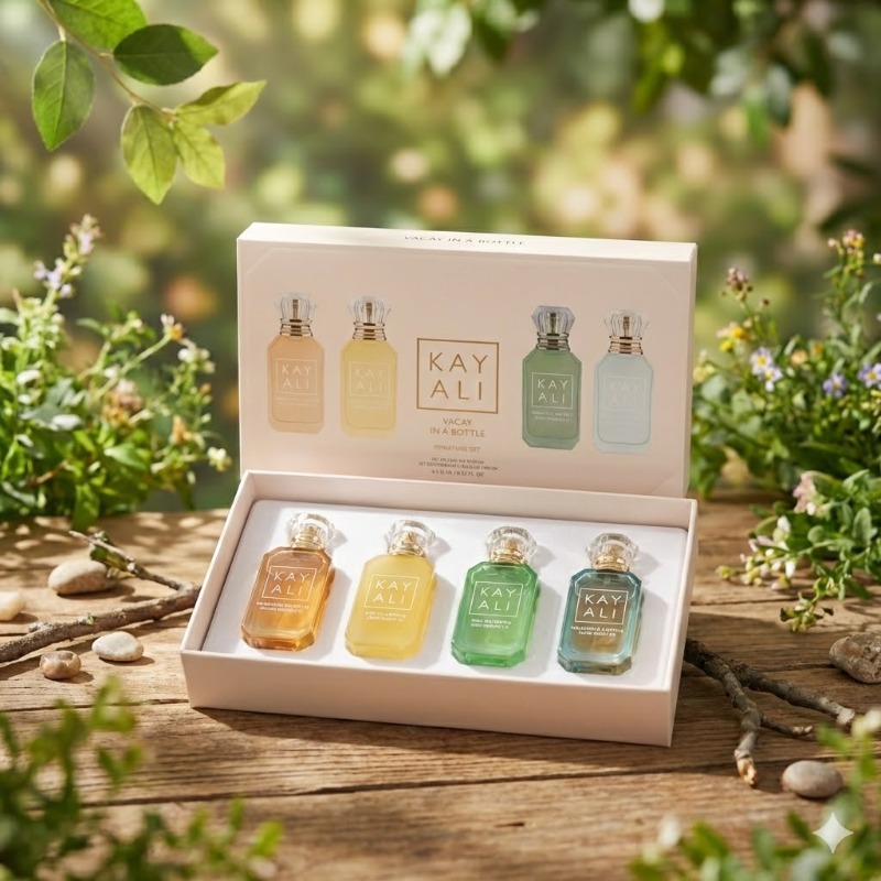 4*10ml 카얄리 유니섹스 향수 세트, 오래 지속되는 - Home Fragrance Zara 리뷰 및 가격