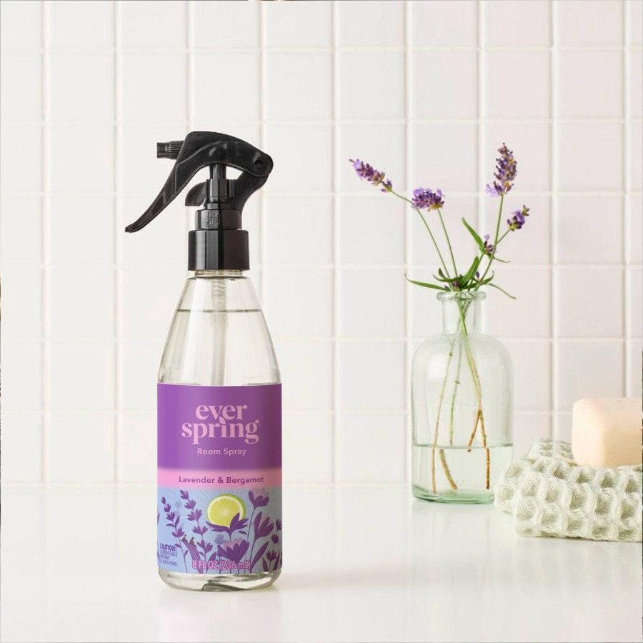 8 fl oz 라벤더 & 베르가못 룸 스프레이, 상쾌한 - Home Fragrance Room Spray 리뷰 및 가격