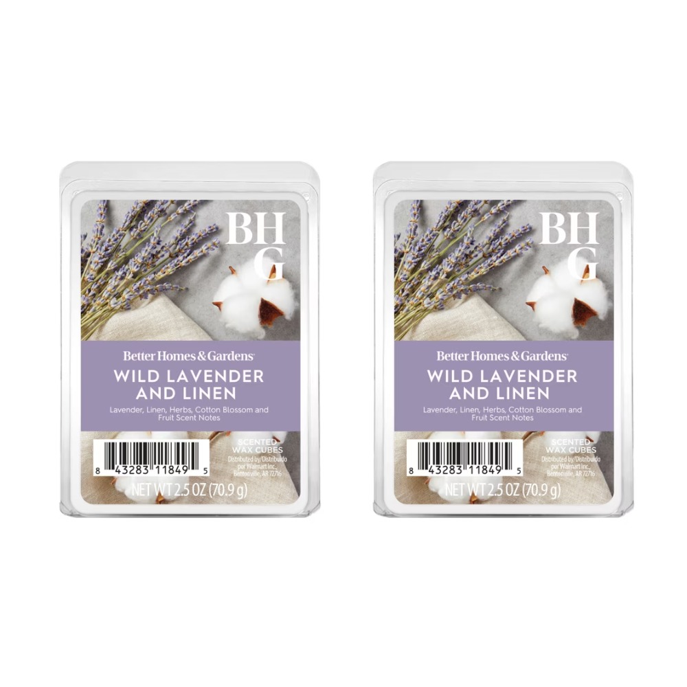 2.5온스 향기로운 왁스 멜츠 와일드 라벤더 & 리넨  - Home Fragrance Linen 리뷰 및 가격
