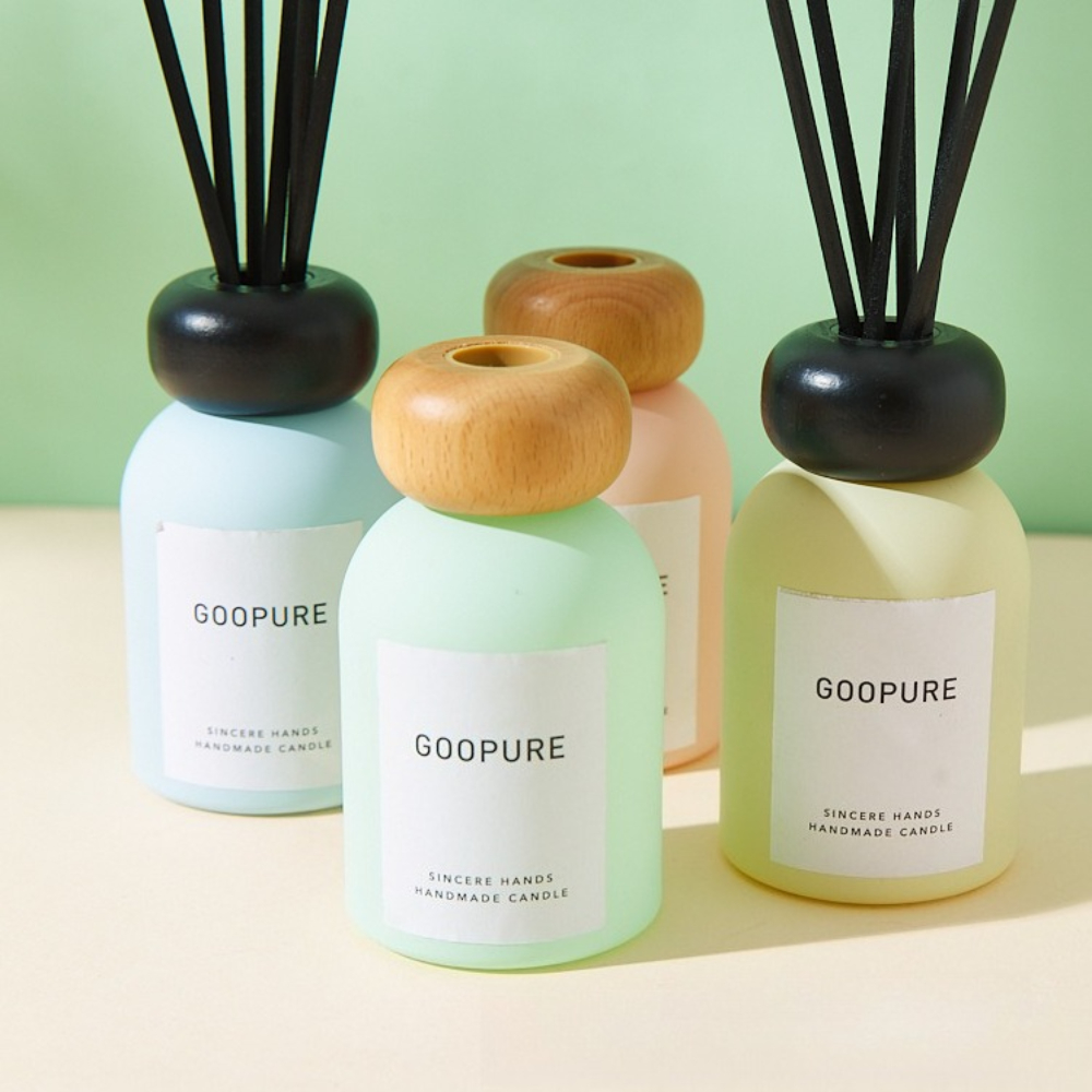 다채로운 아로마테라피 병 무화염 라탄 건조 꽃향기 빈  - Home Fragrance Bottle 리뷰 및 가격