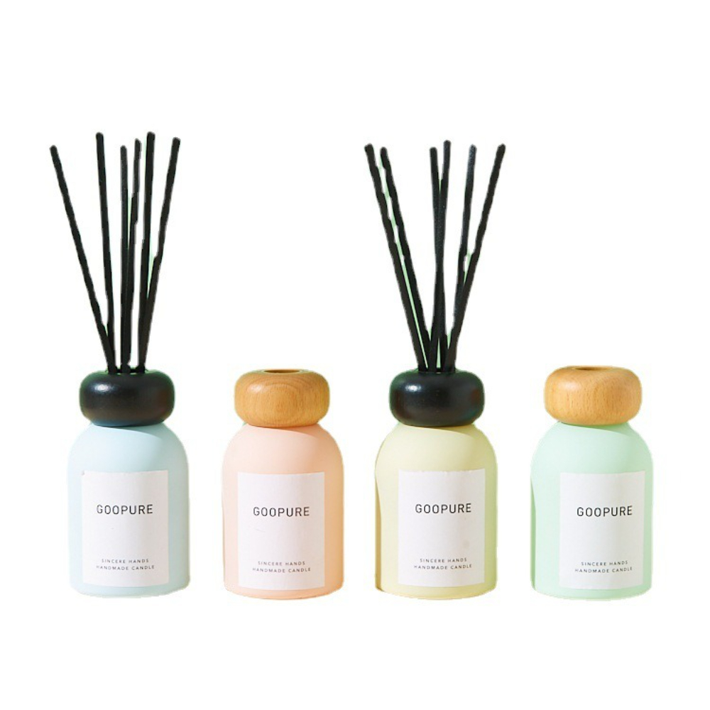 다채로운 아로마테라피 병 무화염 라탄 건조 꽃향기 빈  - Home Fragrance Bottle 리뷰 및 가격