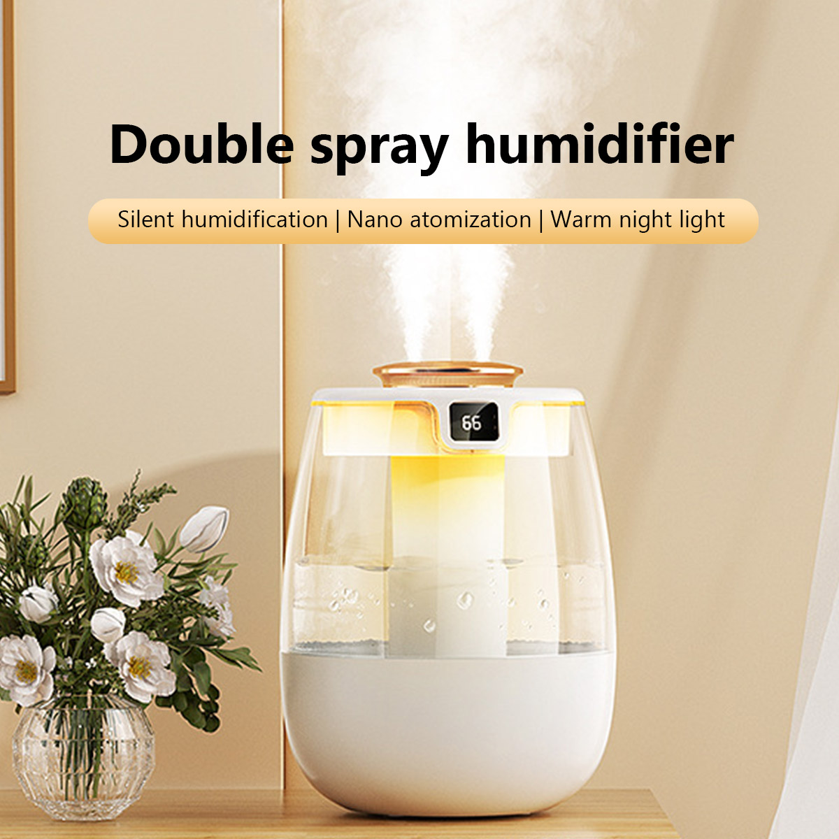 1.3L 가습기 더블 스프레이 포트 쿨 미스트 메이커  - Home Fragrance Room Spray 리뷰 및 가격