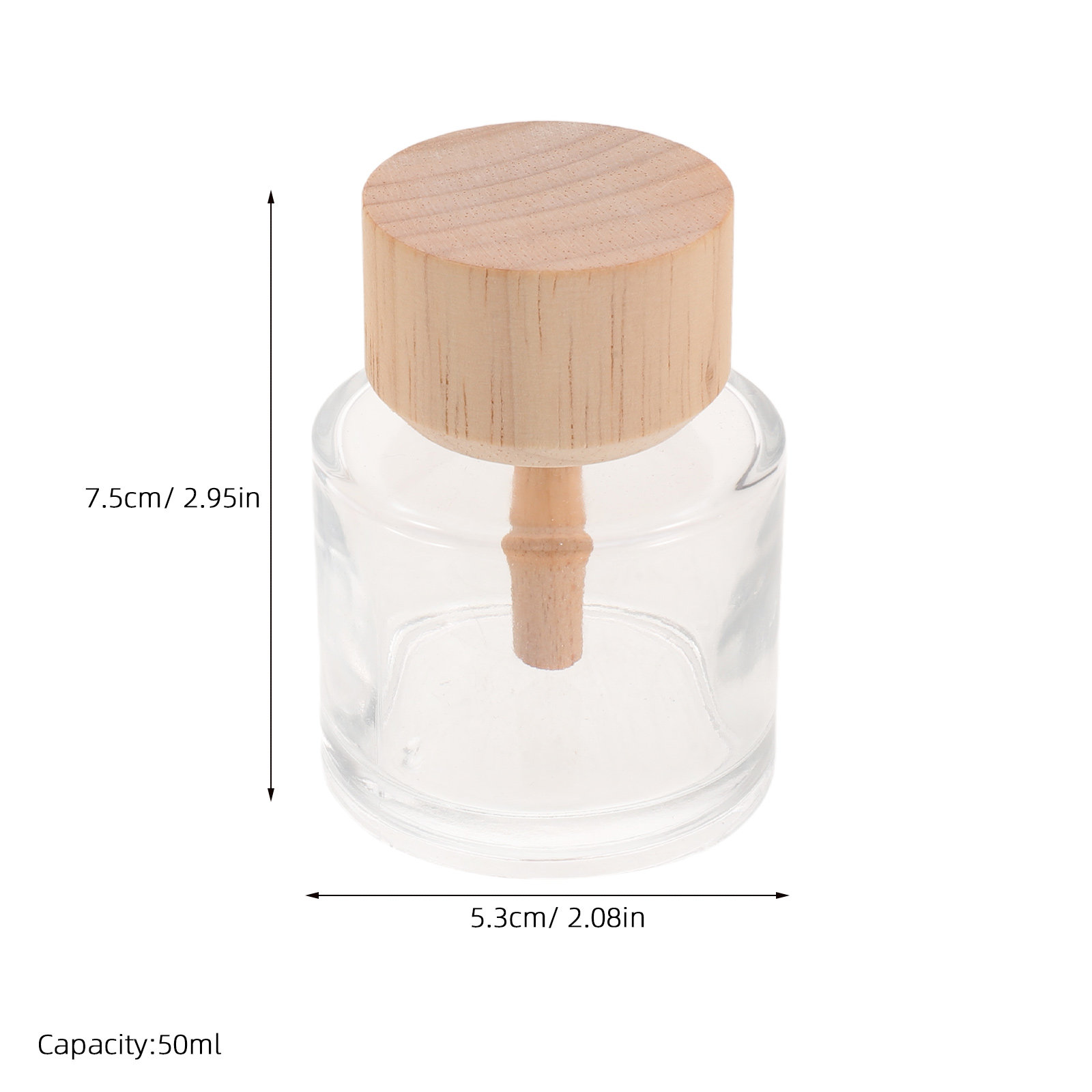 2개입 투명 유리 리드 디퓨저 병 리필 가능한 아로마테 - Home Fragrance Bottle 리뷰 및 가격