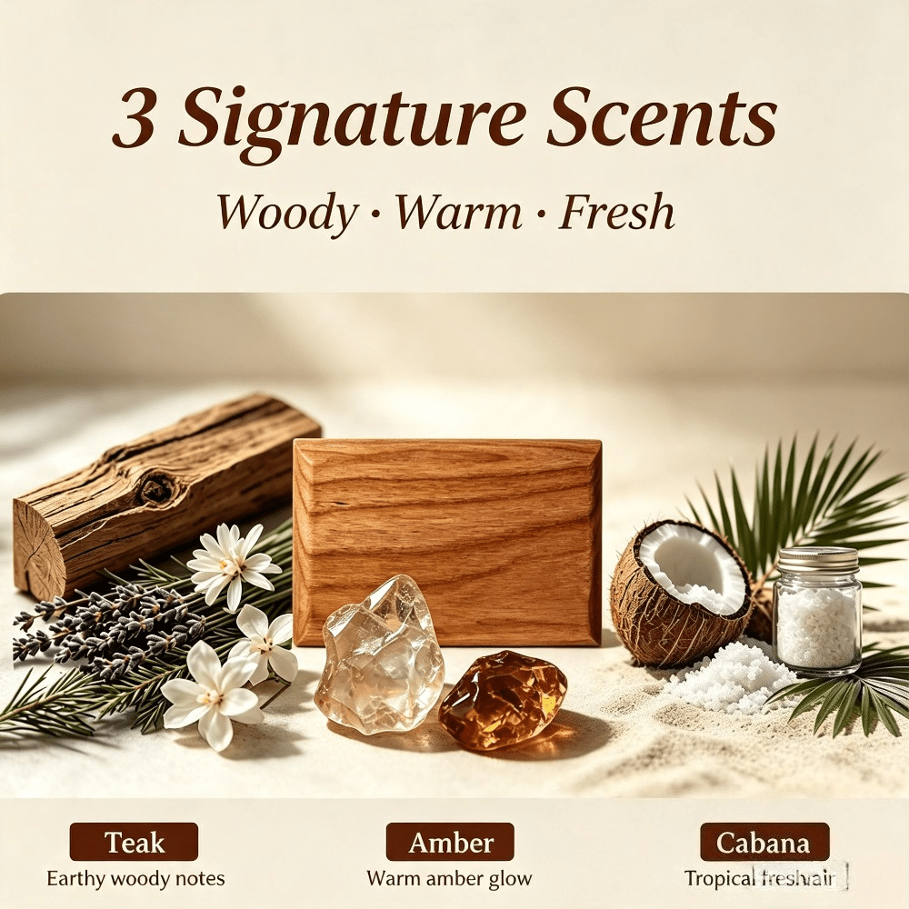 자동차 방향제 티크 앰버 오렌지 우드 향 블록 3개 세 - Home Fragrance Verbena 리뷰 및 가격